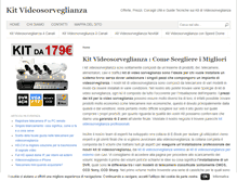 Tablet Screenshot of kitvideosorveglianza.biz